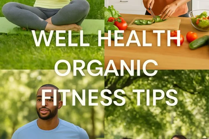 well health organic fitness tips