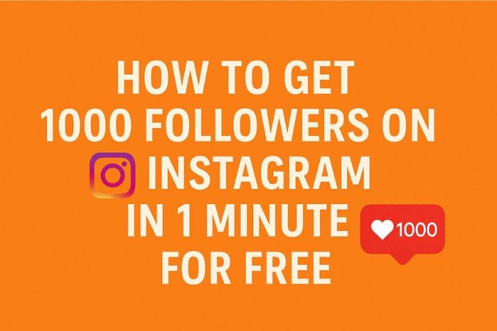 how to get 1000 followers on instagram